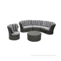 Synthetic round wicker rattan furniture sofa MY10SY02